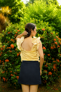 Strip Affair Top back view - Roo Roo