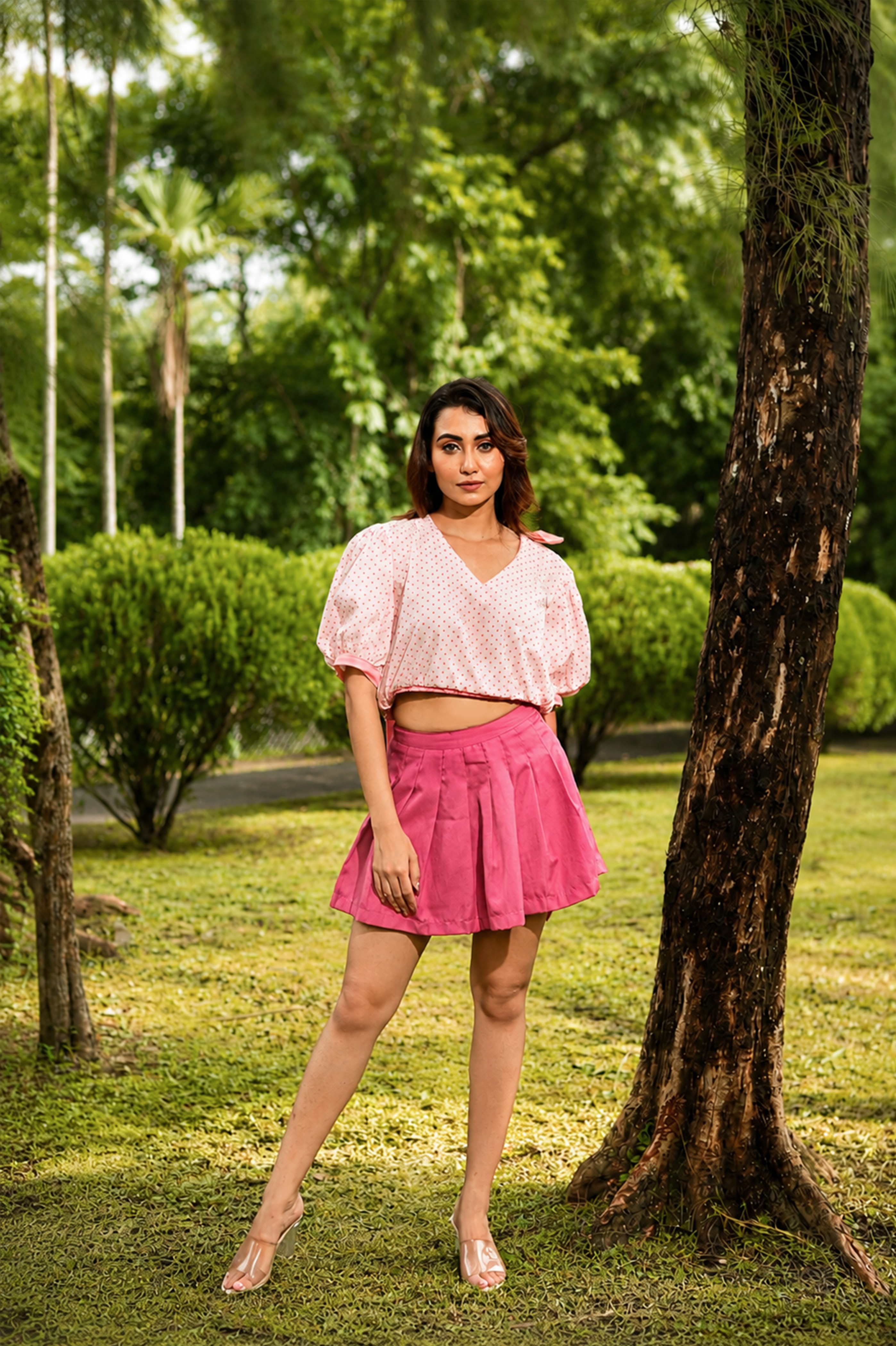 Bow Babe Top - Pink